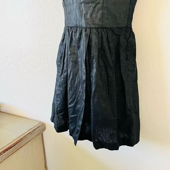 Geren Ford dresses | Metallic Black mini sleeveless XS cocktail mini dress - Picture 6 of 8